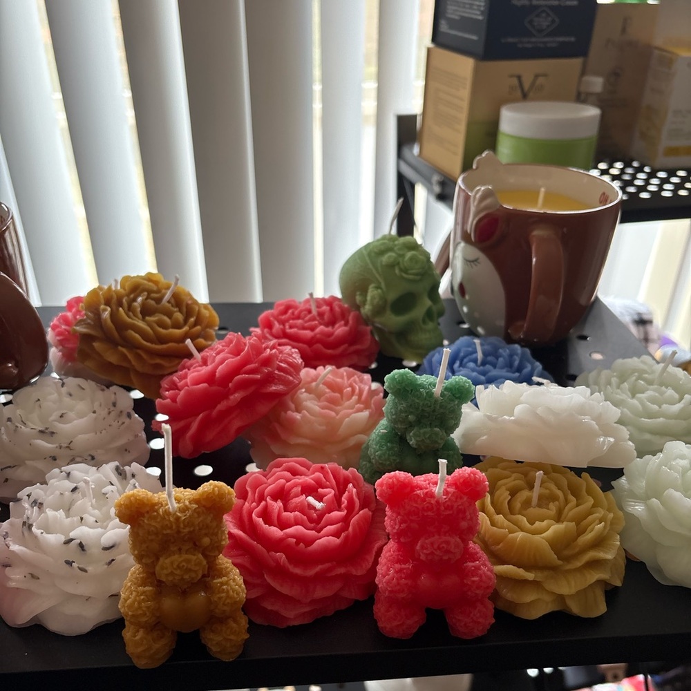 Handmade candles by me